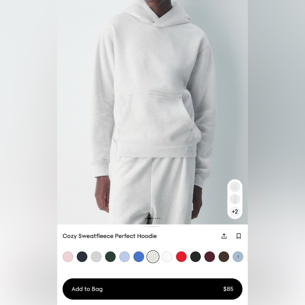 Aritzia Cozy Sweatfleece Set